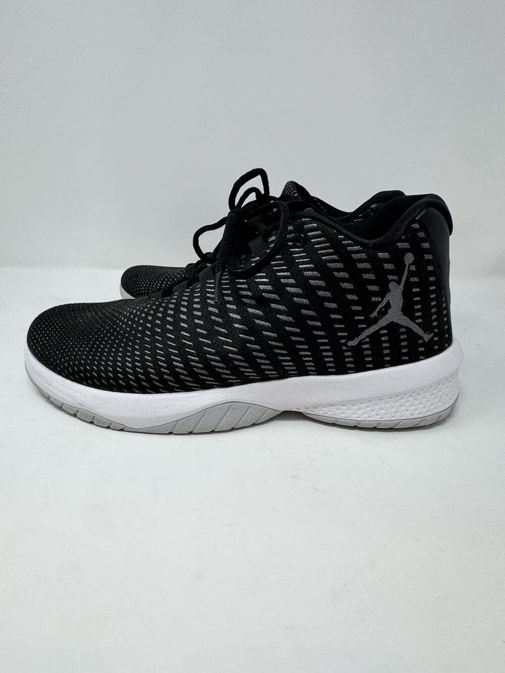 Jordan B.Fly Black White Grey Mens Athletic Sneaker - Picture 3 of 7